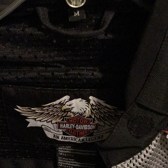 Harley Davidson Riding Jacket which incl. protection that can be added. - Picture 4 of 8